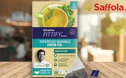 Saffola Moringa Green Tea