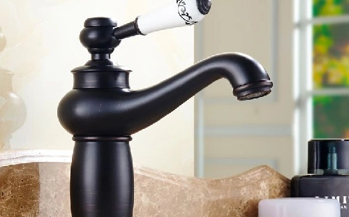 Retro Style Black Taps