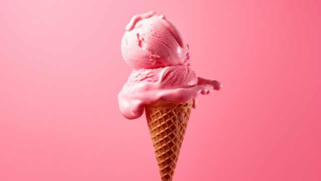 strawberry ice cream