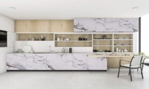 Why acrylic laminate is popular for modular kitchens?